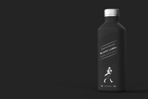Diageo announces creation of world’s first ever 100% plastic free paper-based spirits bottle