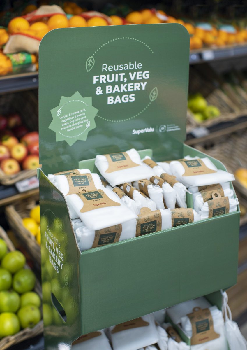 SuperValu Launches New Reusable Fruit, Veg & Bakery Bags