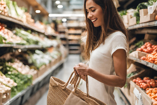 Reducing food waste while shopping