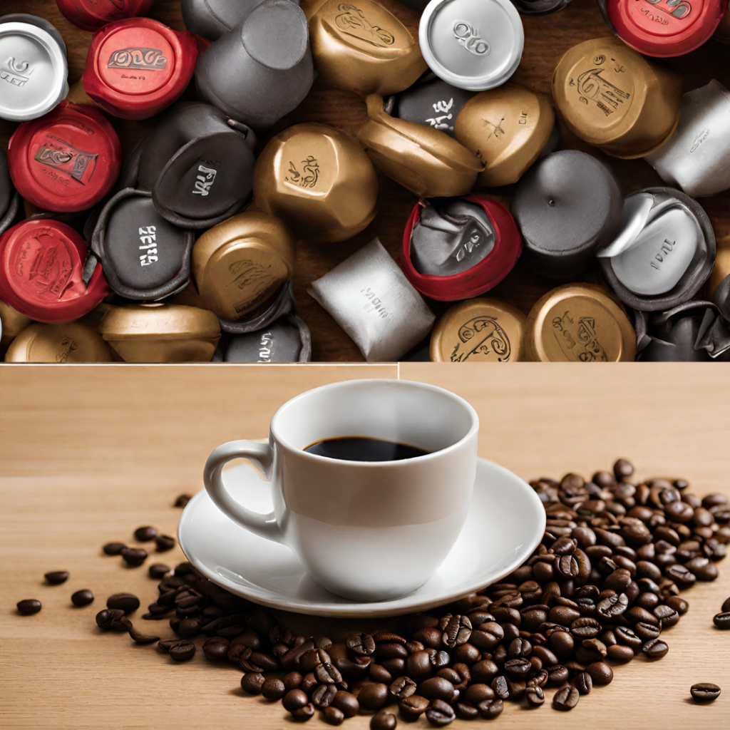 Coffee capsules vs bags of coffee