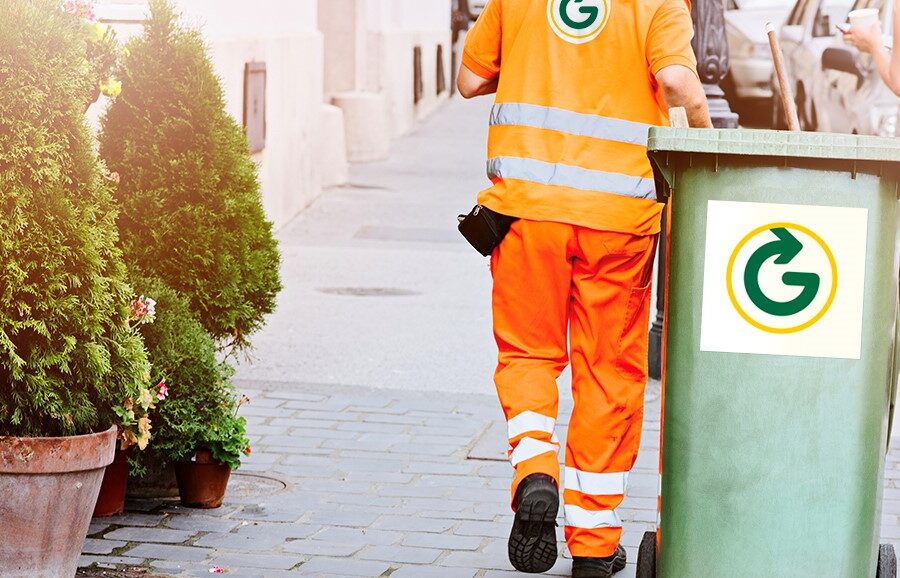 Bin Collections being done by Greyhound in Dublin