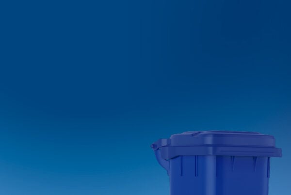 blue bin