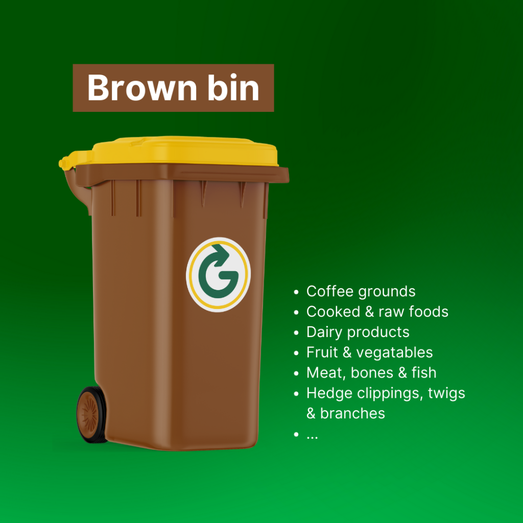 A Greyhound Recycling Compost Bin