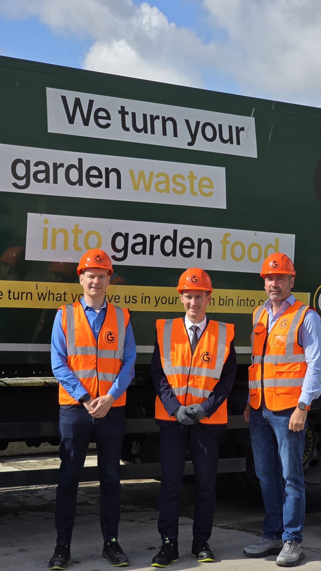 Minister Alan Dillon Visits Our MRF